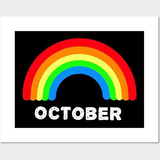 October Wall Art by Aisa.store